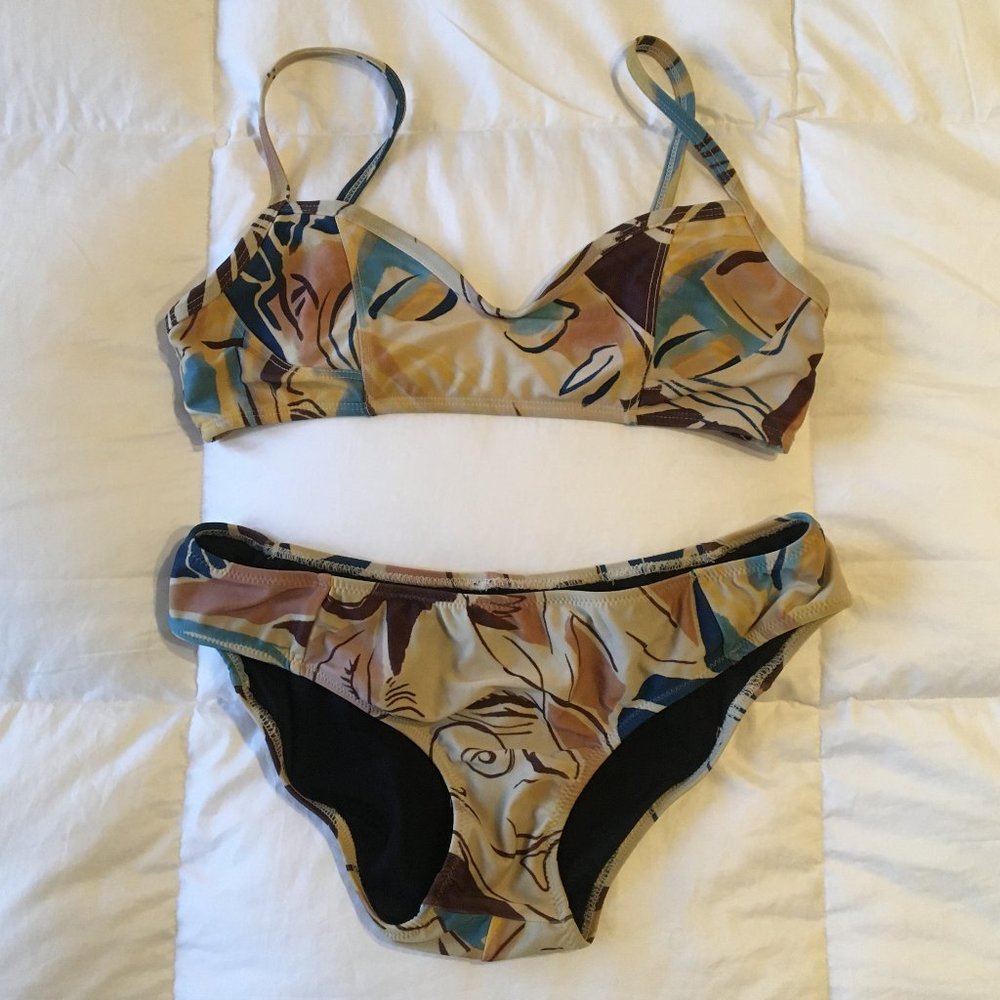 Rachel Comey Faces Print Swimsuit